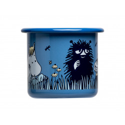 Moomin Enamel Mug Friends Blue 0.25 L