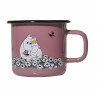 Moomin Enamel Mug Retro Together Forever 0.37 L Outlet 20%