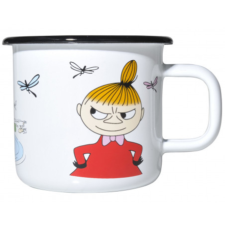 Moomin Enamel Mug Colors Little My 0.37 L