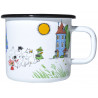 Moomin Enamel Mug Colors Moomin Valley 0.37 L Muurla