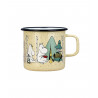 Moomin Enamel Big Mug Campers 0.8 L