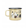 Moomin Enamel Big Mug Campers 0.8 L