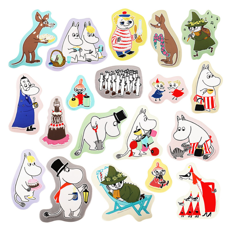 Moomin Magnetic Playset