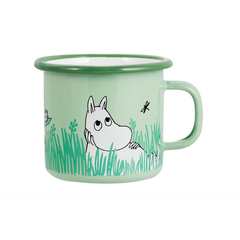 Moomin Enamel Mug 0.25 L Boys in the Garden Outlet 20%