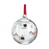 Moomin Christmas Ball Garland 7 cm