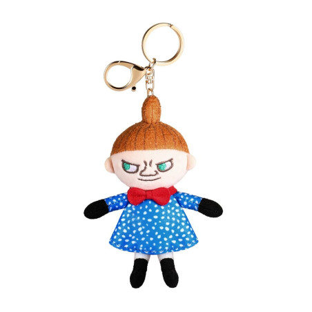 Moomin Keychain Soft Figure Little My Blue Dress 10 cm