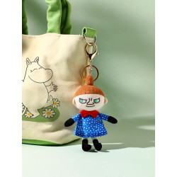 Moomin Keychain Soft Figure Little My Blue Dress 10 cm