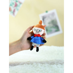 Moomin Keychain Soft Figure Little My Blue Dress 10 cm