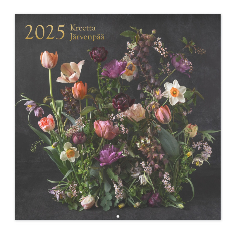 Kreetta Järvenpää 2025 Wall Calendar Putinki 20 x 20  cm