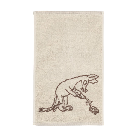 Moomin Hand Towel The Sniff Brown 30 x 50 cm