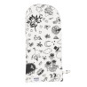 Moomin Oven Mitt Black and White 15 x 34 cm