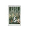 Moomin Kitchen Tea Towel Green Forest 50 x 70 cm