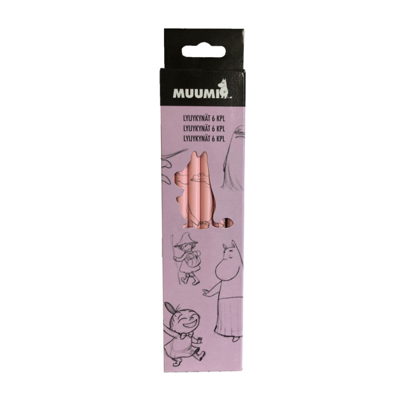 Moomin Sketches Pencil Box Set of 6 Anglonordic