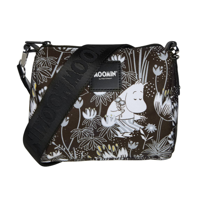 Moomin Lilla Shoulder Bag Azalea Black