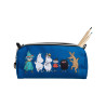 Moomin Ruttu Pencil Case Friends Blue