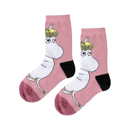 Moomin Rose Maiden Kids' Socks Rose