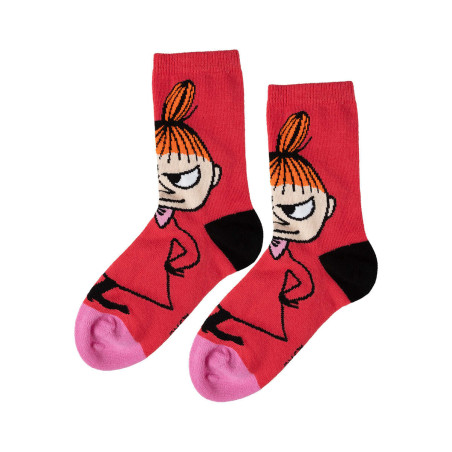 Moomin Funny My Kids' Socks Red