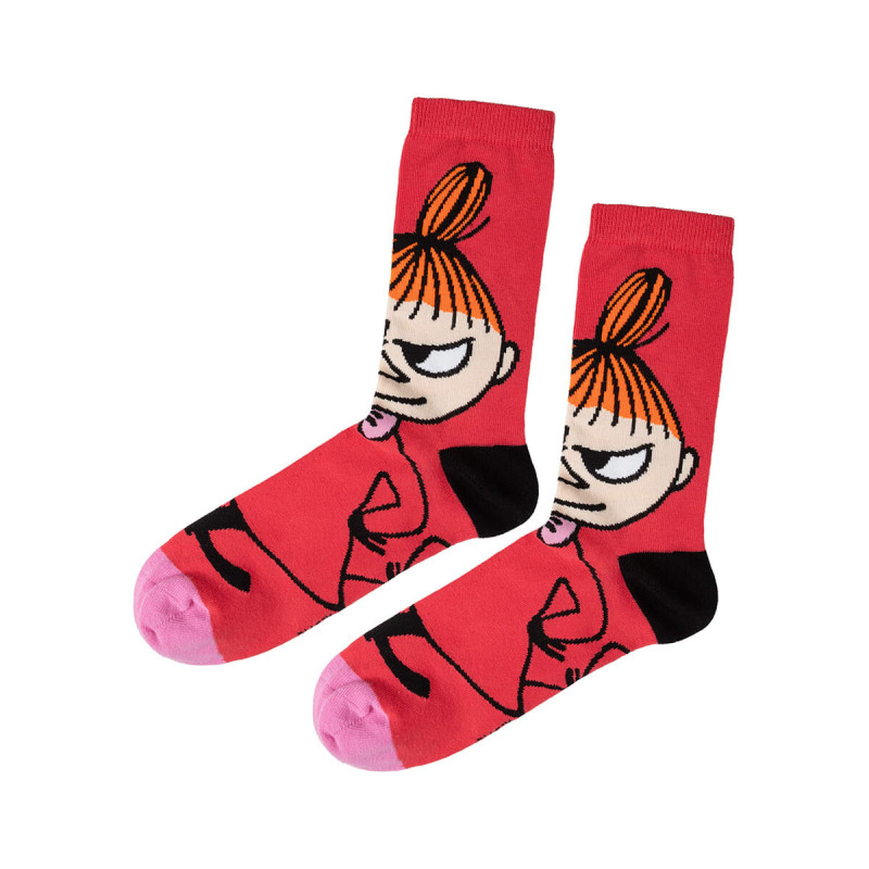 Moomin Funny My Socks Red