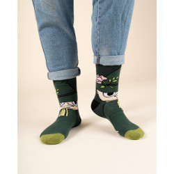 Moomin Snufkin Kids' Socks Green