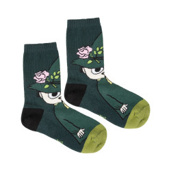 Moomin Snufkin Kids' Socks Green