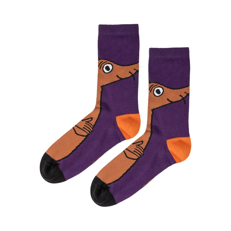 Moomin Sniff Socks Lilac