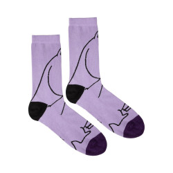 Moomin Pretty Snorkmaiden Socks Lilac