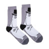  Moominpappa Socks Grey 36/38