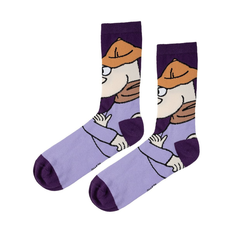 Moomin Hemulen Socks Lilac