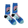 Moomin Flower Horse Socks Blue