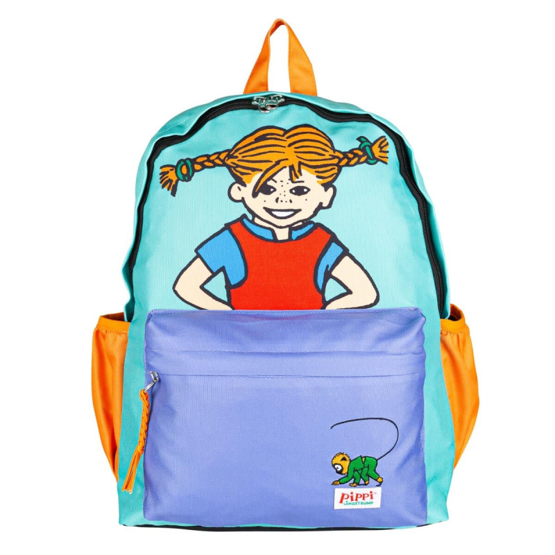 Pippi Longstocking Jekku Backpack Pippi Turquoise