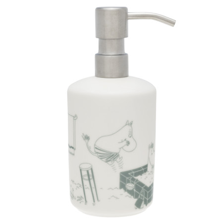 Moomin Soap Dispenser Bath Time