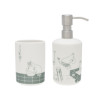 Moomin Toothbrush Holder and Soap Dispenser Set Bath Time