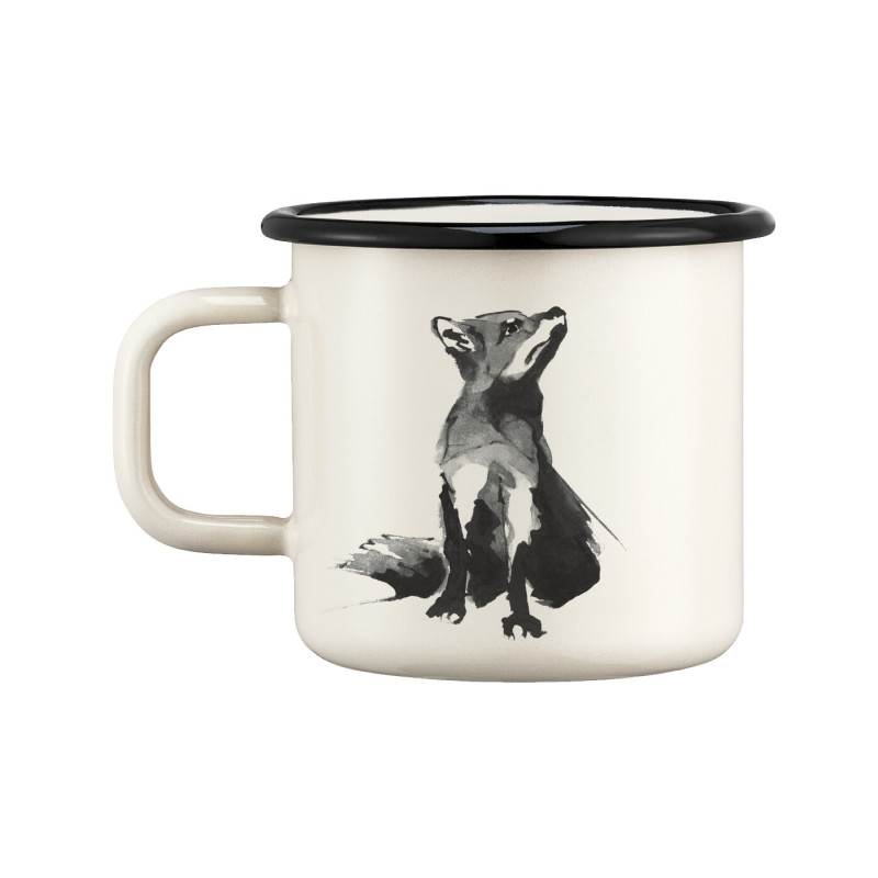 Muurla Teemu Järvi Enamel Mug 0.37 L Fox