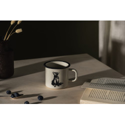 Muurla Teemu Järvi Enamel Mug 0.37 L Fox