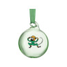 Pippi and Emil Set of 4 Christmas Ball  5 cm 