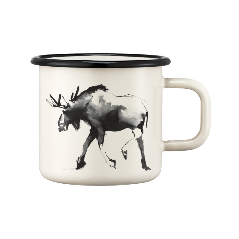 Muurla Teemu Järvi Enamel Mug 0.37 L Moose