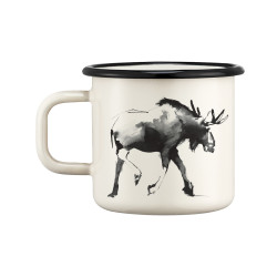 Muurla Teemu Järvi Enamel Mug 0.37 L Moose