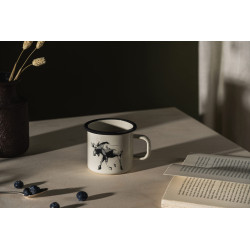 Muurla Teemu Järvi Enamel Mug 0.37 L Moose