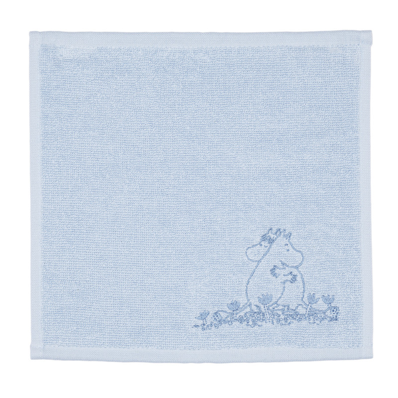 Moomin Mini Towel 25 x 25 cm Love Blue