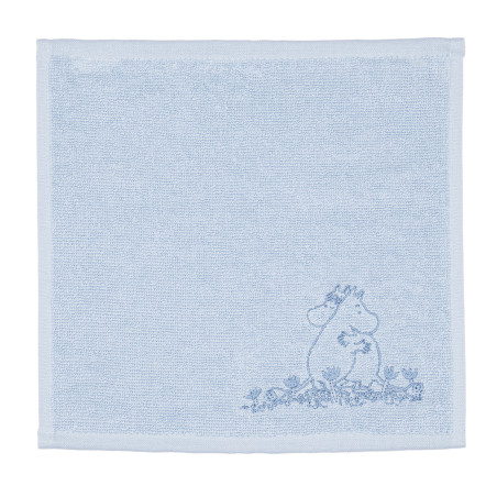 Moomin Mini Towel 25 x 25 cm Love Blue