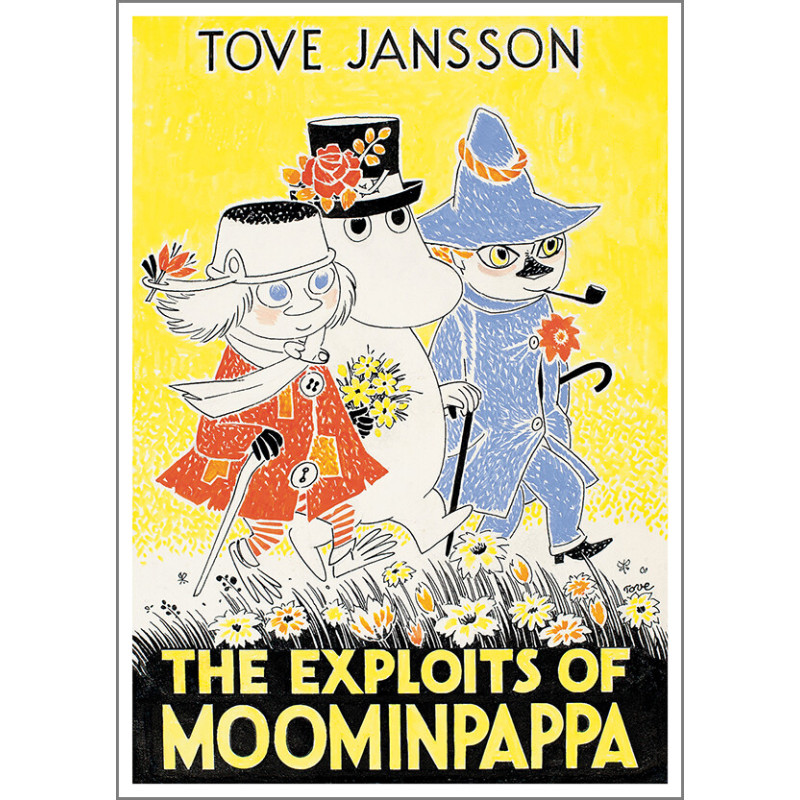 Moomin Postcard The Exploits of Moominpappa