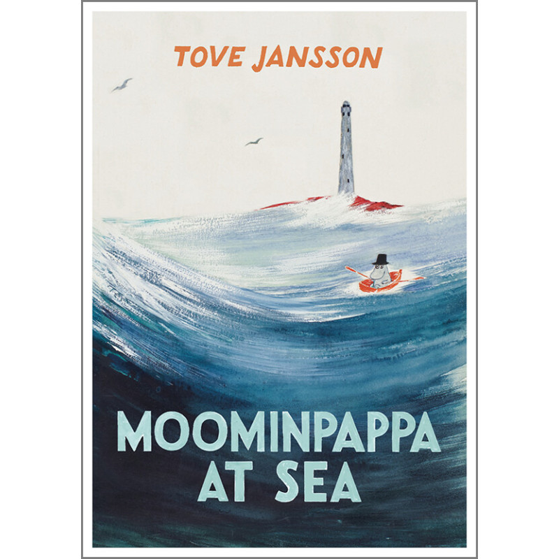 Moomin Postcard Moominpappa at Sea