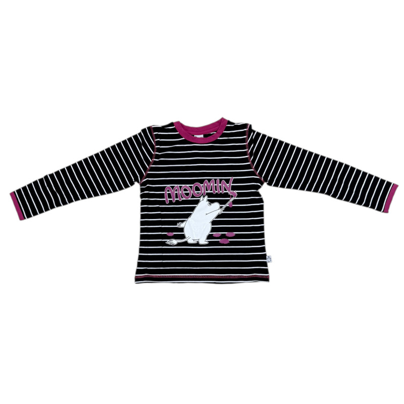 Moomin Children Girls T-Shirt Long Sleeves Size 128 cm