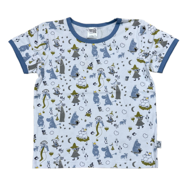 Moomin Tove 100 T-shirt Blue 110 cm