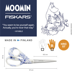 Fiskars Moomin General Purpose Scissors Haru 21 cm