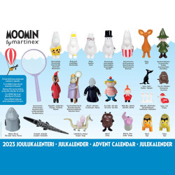 Moomin Christmas Advent Calendar with Toys 2023 Martinex Outlet