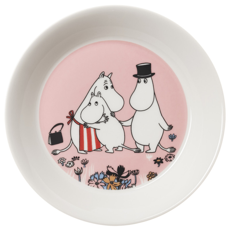 Moomin Saucer 15 cm Family Time 80