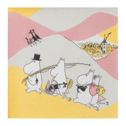 Moomin Paper Napkin 33 cm Family Time