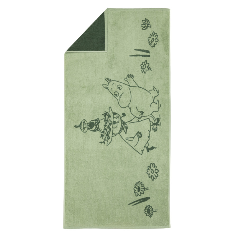 Moomin Bath Towel 70x140 cm Friends GOTS