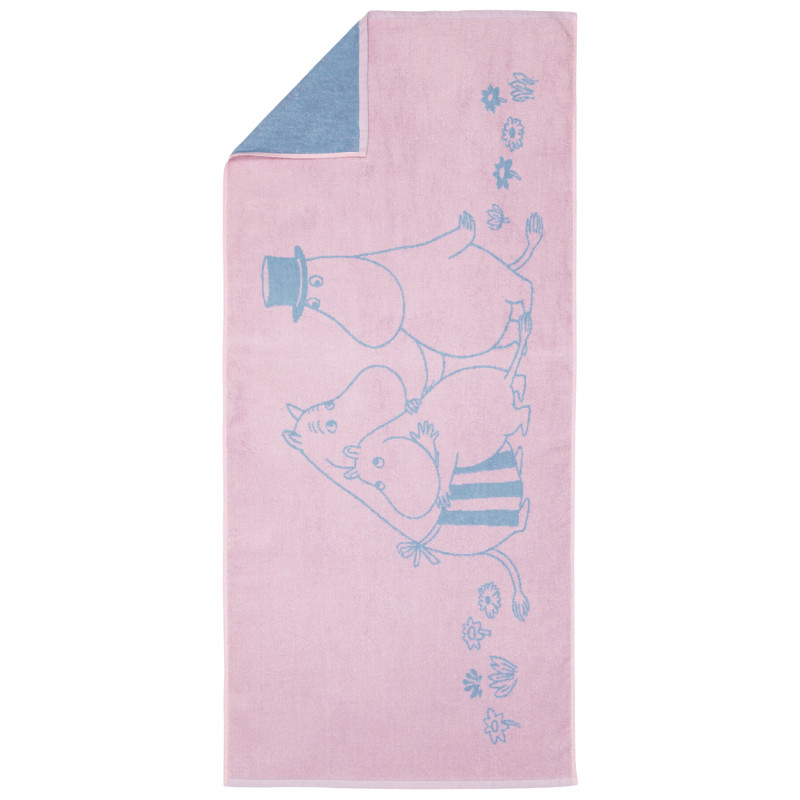 Moomin Bath Towel 70x140 cm Family Time GOTS